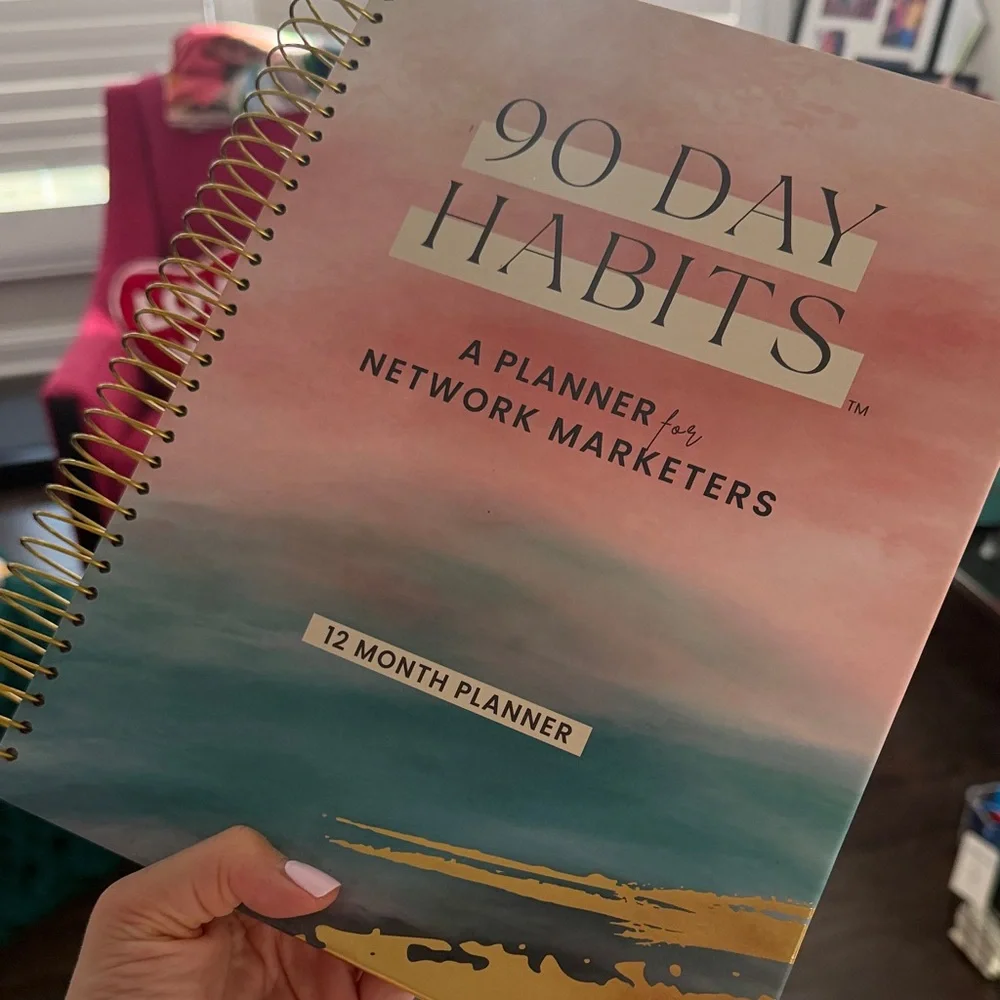 90 Day Habits - 12 month Planner for Network Marketers + Direct Sales